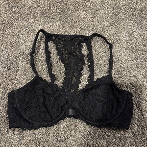 Elegant Black Lace Bra